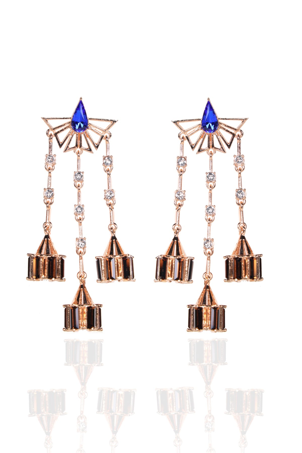 Buy Fancy Tear Drop Danglers For Women Online at ScrollnShops